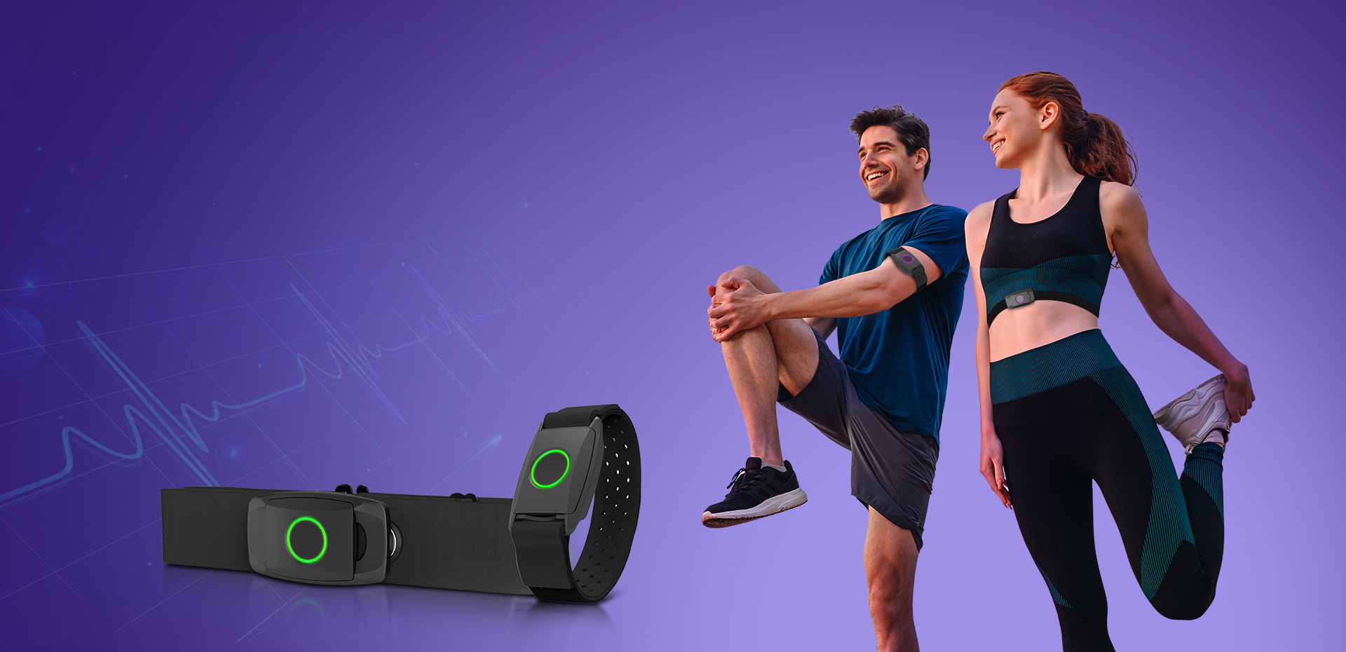 Professional HR Monitoring<br>Guide Your Workout Scientifically