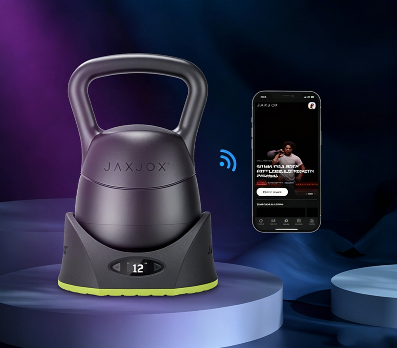 Smart Automatic Adjustable Home Gym Kettlebell