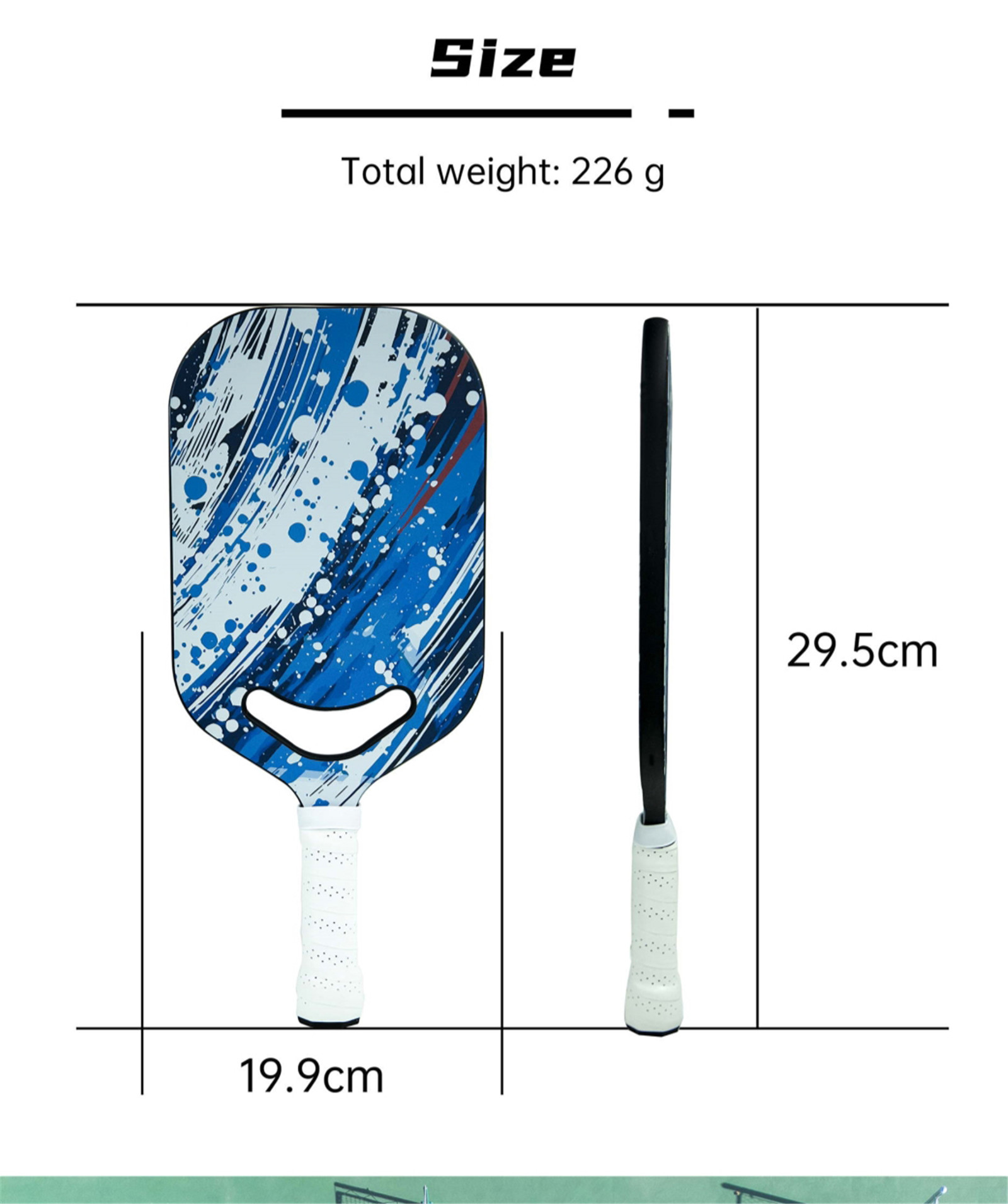 Bluetooth Smart Pickleball Paddle05